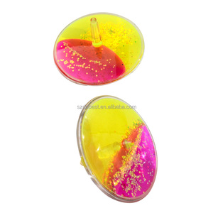 Toupie magique flottante à paillettes personnalisable avec logo OEM, en acrylique durable, remplie d'<span class=keywords><strong>huile</strong></span>, jouet anti-stress et anti-anxiété - Product Image 3