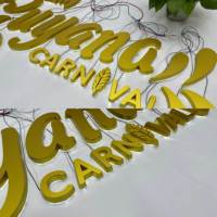 Maßgefertigtes 3D Reverse-Channel Acryl Hintergrundbeleuchtetes Buchstaben-Schild |   LED-beleuchtetes Schwebendes Logo für Büro-Empfang, Ladenfront und Unternehmen