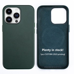 DL offres exclusives PU NAPPA couverture fermeture magnétique matériau en cuir écologique Design de luxe étui de téléphone pour iPhone 13 Pro Max - Product Image 1