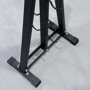 Rak Penyimpanan Alat Lat Pulldown dengan Pengait Tugas Berat, Pengatur Aksesori Gym dari Baja untuk Alat Kabel - Product Image 5