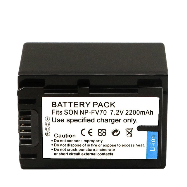 Li-ion Battery NP-FV70 NPFV70 for Sony Camcorder Handycam