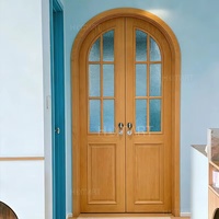 Portes intérieures en chêne de haute qualité européenne, à double battant, avec isolation phonique, design moderne pour salon et appartement