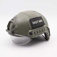 Fastmh Version casque de cyclisme adulte équipement de protection tactique extérieur pour CS Sports véritable ABS équipement de défense personnelle