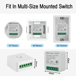 SMG-3011 Tuya 16A MINI WifiスイッチDIY 1ウェイリモコンタイマーリレー自動化スマートライフ用Alexa Google Home - Product Image 5