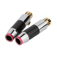 Connecteur audio XLR femelle en cuivre Hifi Rasantek, type Cannon, pour audiophiles, kits de câbles DIY, modèle WG-XLR Stage