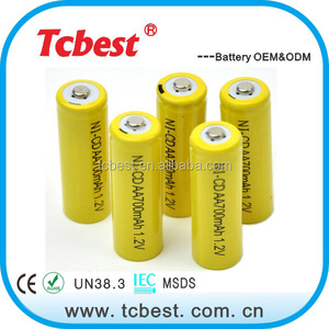 하이 퀄리티 좋은 가격 1.2v AA 700mah 충전식 <span class=keywords><strong>Ni</strong></span>-<span class=keywords><strong>cd</strong></span> 배터리 가전 제품 - Product Image 5