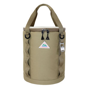 Bolsa de Camping para Exteriores, Forma de Barril, Ajustable, Resistente, Reutilizable, Ecológica, Gran Capacidad, Material de Poliéster, Impermeable - Product Image 1