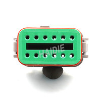 Connecteur de faisceau de câbles automobile étanche Haidie 12 broches femelle DT06-12SA-EP06