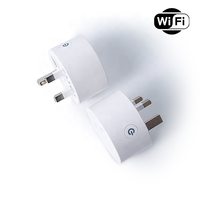 Bilihondim UK Mini variateur WiFi 1 canal 200W en plastique, contrôle sans fil, compatible Google Assistant, installation facile, garantie 1 an