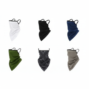 Maschera sportiva estiva di base per protezione UV visiera impermeabile e assorbente visiera per il viso da Golf alla moda visiera da ciclismo - Product Image 1