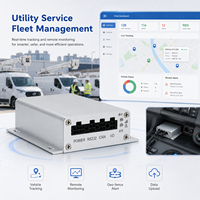 Traceur de Véhicules Industriels, Récepteur Multi-Fréquences avec Réseau 4G, Indice de Protection IP51, Extension Périphérique RS232, Conformité JT/T 808