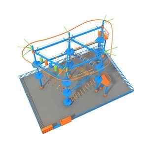 Parque <span class=keywords><strong>de</strong></span> Atracciones <span class=keywords><strong>Curso</strong></span> <span class=keywords><strong>de</strong></span> cuerda larga aire <span class=keywords><strong>de</strong></span> la montaña rusa - Product Image 2