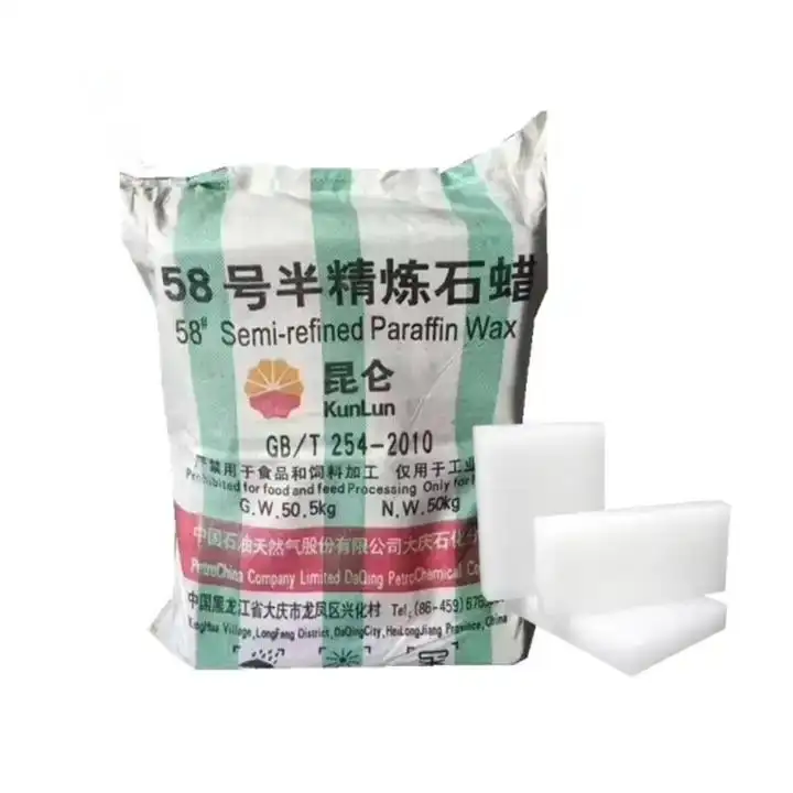 Fully/Semi Refined Paraffin Wax for Candle Making 54-56 / 56-58 / 58-60
