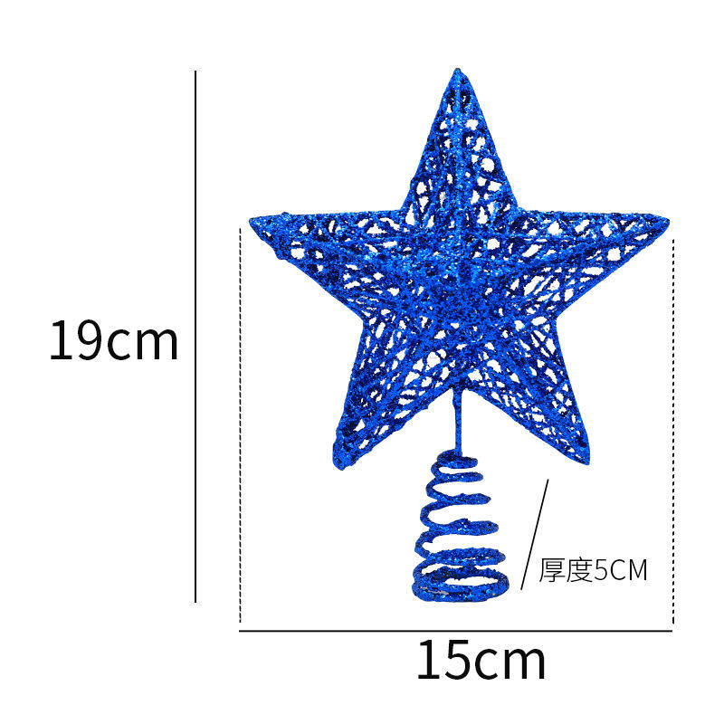 สีฟ้า 15ซม