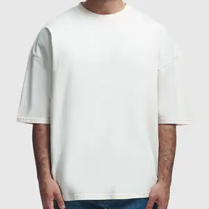 ET Ready to ship mens multi colors boxy cut 100% cotton t shirts streetwear drop shoulder unisex boxy t shirt