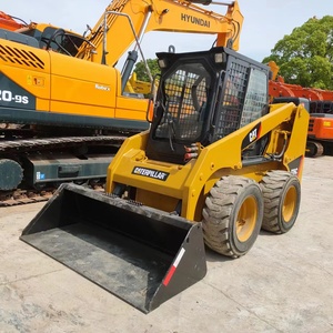 Cargadora Compacta CAT 226C de Alta Calidad, Motor Diésel de 41KW, Usada, con Cucharón de 0.36m, Peso de 2580kg, 1 Año de Garantía, Económica en Venta - Product Image 4