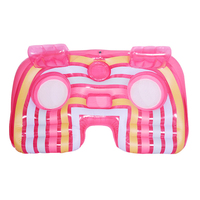 Flotteur de piscine gonflable pour 2 personnes, personnalisé, chaise longue de relaxation