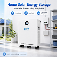 Batterie solaire au lithium Lifepo4 51,2 V 20 KWh 22 KWh, basse tension, 220 Ah 200 Ah, pack de batteries lithium-ion, système de stockage d'énergie domestique