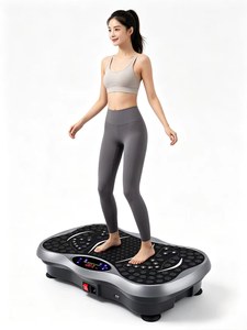 Équipement de fitness portable de haute qualité pour la maison, nouvelle plaque <span class=keywords><strong>vibrante</strong></span> pour exercices du corps entier en matériau ABS amincissant, 180W, charge maximale 150kg - Product Image 2