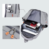 MKW5089 Sac à Dos d'Affaires pour Hommes Logo Personnalisé en Gros Grande Capacité Sac d'École Étudiant Sac à Dos Ordinateur Portable Étanche Avec USB