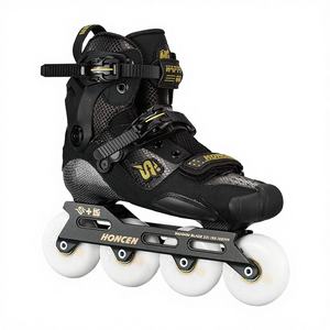 Patines en Línea Profesionales de Slalom de Fibra de Carbono OEM para Adultos y Niños, Ligeros, para Carreras de Estilo Libre, Ajustables - Product Image 1
