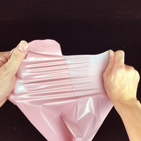Benutzer definierte gedruckte Express Kurier wasserdichte Kunststoff Versand verpackung für Poly Mailer Taschen Griff 'Danke' Mailing Bag für Sho