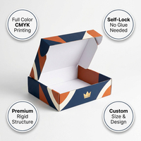 Eco-Friendly Packing Corrugated Cardboard Postal Custom Design Printed Paper Mailer Shipping Boxes with Logo Packaging HONPAK