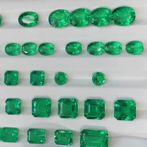 DS Gems Lab Grown Piedra Esmeralda Colombiana Corte Esmeralda - Product Image 4