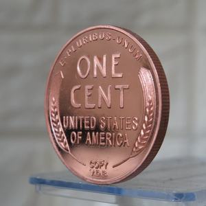 Pièce de monnaie commémorative de défi en cuivre pur 999 de <span class=keywords><strong>1</strong></span> oz, personnalisée, de haute qualité, pour la vente en gros - Product Image 6