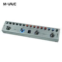 Pédale de basse multi-effets M-VAVE Tank-B Rechargeable 36 préréglages 9 préampli 8 IR Cab 3 Modulation/Delay/Reverb