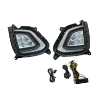 Feux de jour à LED Feux antibrouillard pour Hyundai IX25 Creta 2017 2018 2019 avec clignotant