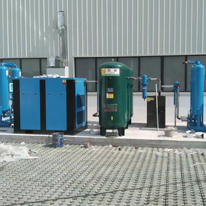 Compresor de Aire de Tornillo Estacionario Silencioso de 7.5Kw 10HP, Sin Aceite, Refrigerado por Aire, Control PLC, Ahorro de Energía, 40CFM, Certificado ISO - Product Image 2