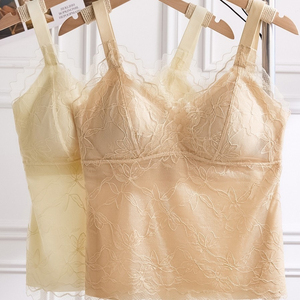Nouveau soutien-gorge débardeur en dentelle style français, léger, sans coutures, sensation seconde peau, maintien doux, anti-affaissement, push-up - Product Image 4