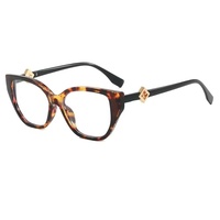 Kacamata Wanita Model Cat Eye Terbaru 2026 Bingkai Kacamata Anti Blue Light Model Cat Eye