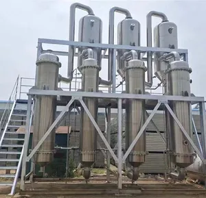 Triple-effect Forced Circulation Evaporator For Yeast Waste Water,Brine Desalination Plant