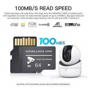 Tarjeta <span class=keywords><strong>de</strong></span> Memoria <span class=keywords><strong>SD</strong></span> 4K para Cámara, 64 GB, 128 GB, Tarjeta TF, Tarjeta <span class=keywords><strong>SD</strong></span> <span class=keywords><strong>de</strong></span> 32 GB, Clase 10, U3, A1, Mini <span class=keywords><strong>SD</strong></span> <span class=keywords><strong>de</strong></span> 256 GB para Cámara/Grabadora/Cámaras <span class=keywords><strong>de</strong></span> Seguridad - Product Image 3