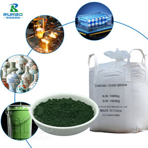 Produsen Tiongkok Cr2O3 hijau kromium oksida untuk pabrik lapisan tahan suhu tinggi harga rendah langsung - Product Image 1