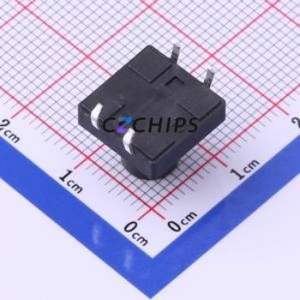 UK-B0224-G10-160 Tactile Switch Through hole-4P,12x12mm Switch Single Pole Single Throw Round Button 1.6N Through Hole - Product Image 2