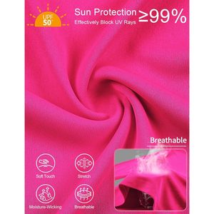 Camiseta de Manga Larga FOXA para Niños, Protección Solar UPF 50+, Secado Rápido, 100% Poliéster, Unisex para Niños y Niñas - Product Image 6