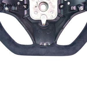 <span class=keywords><strong>Volante</strong></span> Deportivo Modificado Kryvex para las Series 3/4/5/6/7 X3 X5 X6 M3 (E8X E90 E92), Ensamblaje de Cuero Genuino con Detalles en Fibra de Carbono - Product Image 3