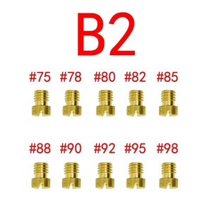 Personalizable #75-#195 NSR KSR PWK PWM Kei Hin OKO CVK Carb Parts <span class=keywords><strong>Carburador</strong></span> Kit de chorro principal - Product Image 4