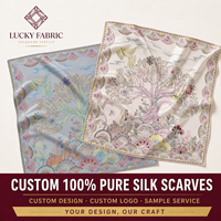 Écharpe de luxe 100% soie de mûrier 90x90cm, grande carrée, en charmeuse réversible, foulard de créateur, châle pour femme, accessoire de mode ODM