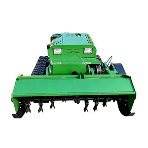 Cortadora de Césped Robótica con Control Remoto, Cortadora de Césped Multifuncional Diésel con 1 Año de Garantía - Product Image 1