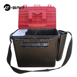 <span class=keywords><strong>Caja</strong></span> <span class=keywords><strong>de</strong></span> <span class=keywords><strong>Pesca</strong></span> Grande <span class=keywords><strong>de</strong></span> 36*25*31cm con Múltiples Funciones, Reforzada, con Escala, Cubeta para Peces Vivos Extraíble, Equipo <span class=keywords><strong>de</strong></span> <span class=keywords><strong>Pesca</strong></span> para Exteriores - Product Image 1