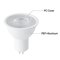Bombilla LED inteligente moderna para exteriores Foco Frame Gu10 SKD Cob CKD Lamp con foco Gu5.3 Cuerpo de aluminio MR16 Bombilla base