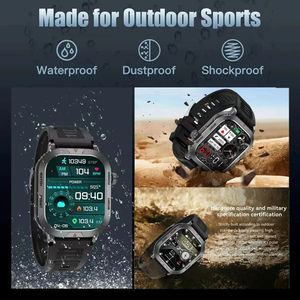2025 nuevo deporte al aire libre Smartwatch ZW66 2,01 pantalla cuadrada 300mAh batería salud control del ritmo cardíaco impermeable iOS Compatible - Product Image 6