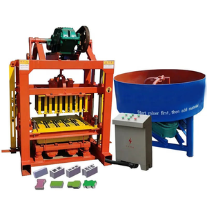 QTJ4-40 सेमी-स्वचालित ब्लॉक मशीन मैनुअल कंक्रीट ईंट निर्माता कारखाने प्रत्यक्ष बिक्री के साथ - Product Image 1