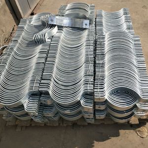 Banda de acero galvanizado en caliente de 4 a 4-1/2 pulgadas con un solo extremo desplazado de 1/4 de pulgada x 1-1/2 pulgadas, precio al por mayor - Product Image 5