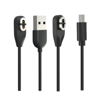Câble de charge compatible avec Shokz, cordon de charge magnétique pour écouteurs à conduction osseuse Aeropex AS800, OpenRun Pro, Mini, OpenComm