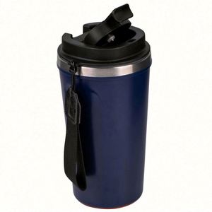 Nouvelle arrivée : Tasse à café anti-fuite en acier inoxydable à double paroi avec ventouse - Product Image 1